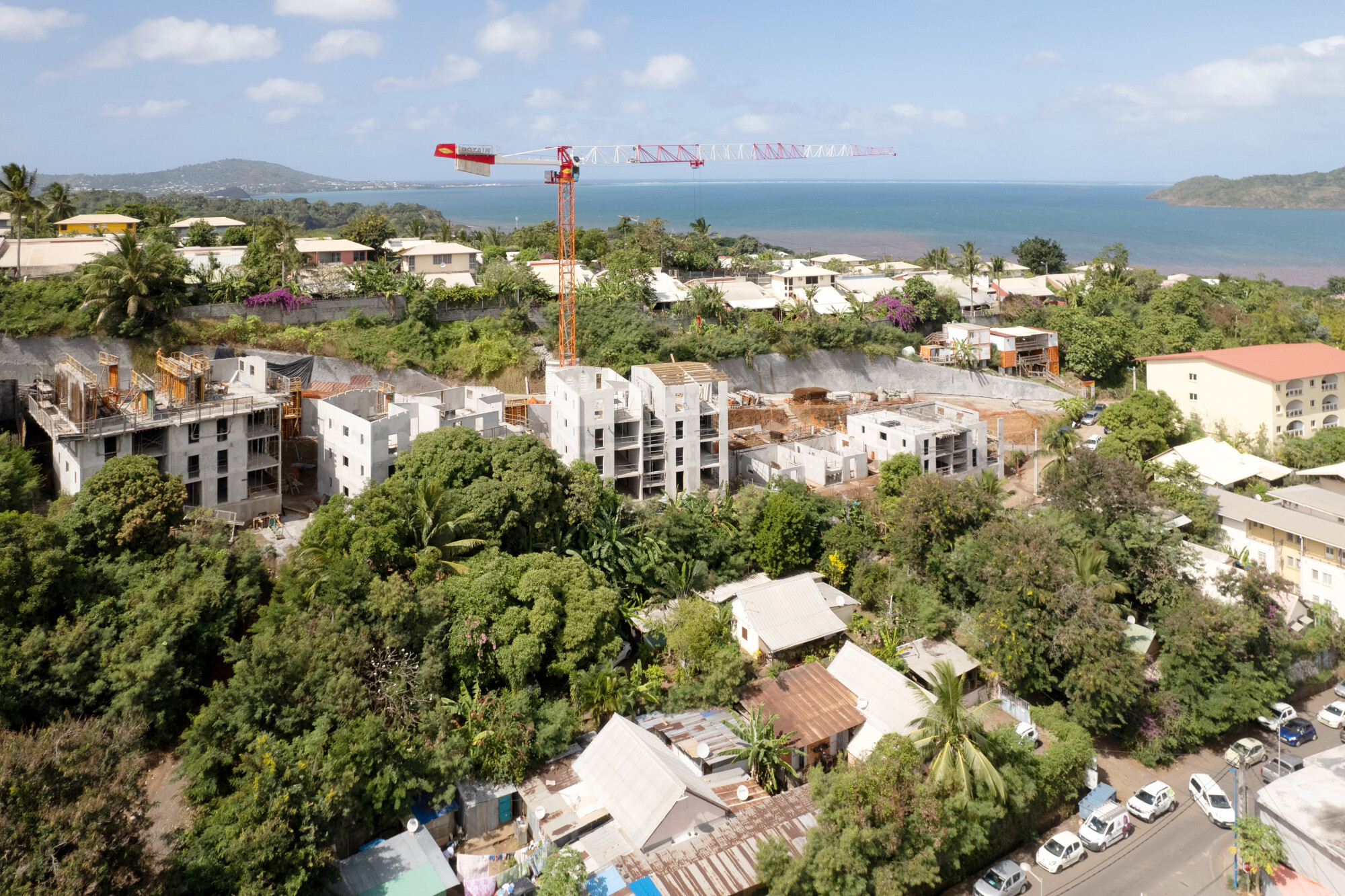 Les Terrasses_Mamoudzou_Vue aérienne