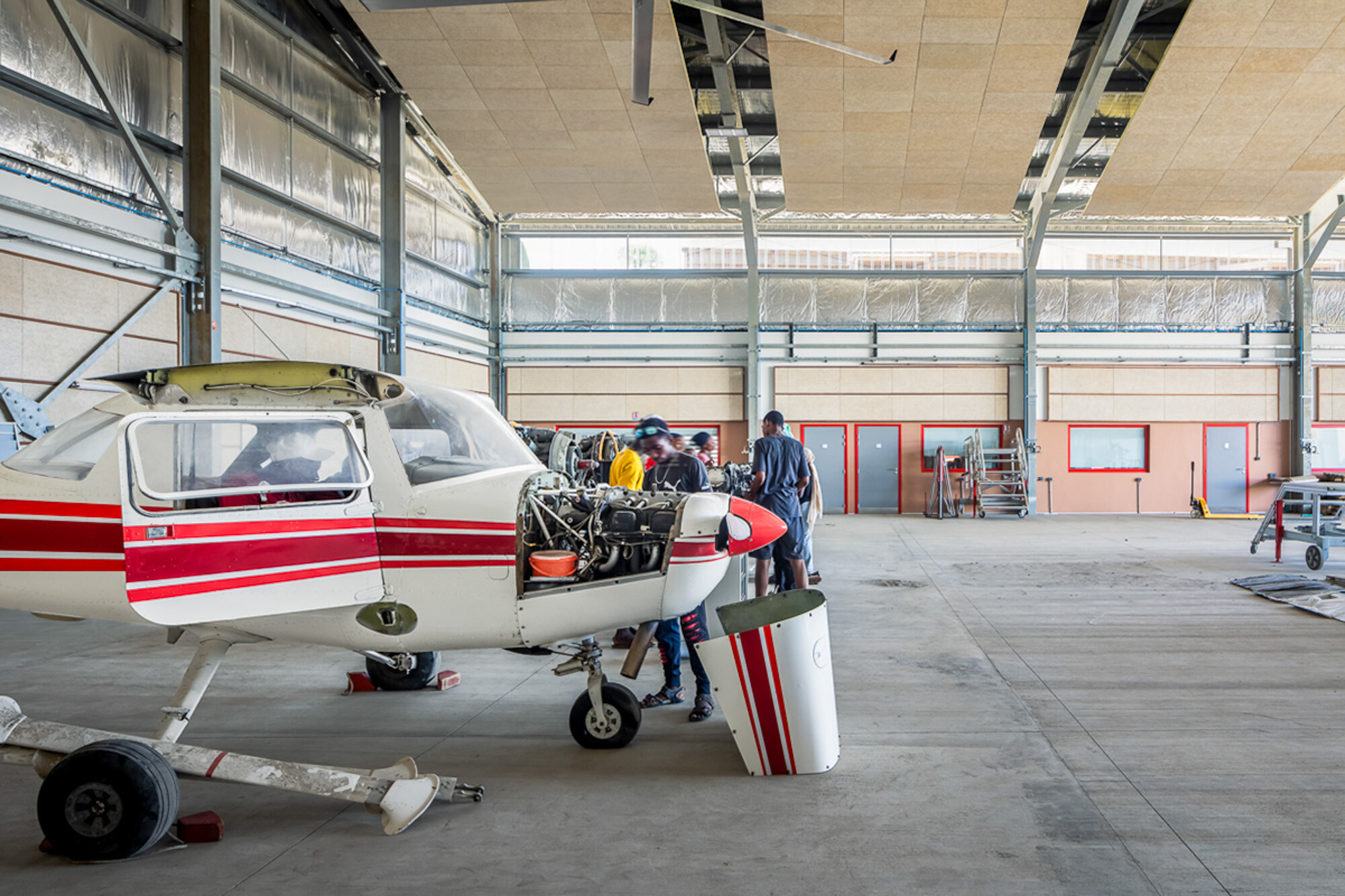 Sergio Grazia_AROM_Architecte_Mayotte_Pôle Aéronautique Pamandzi